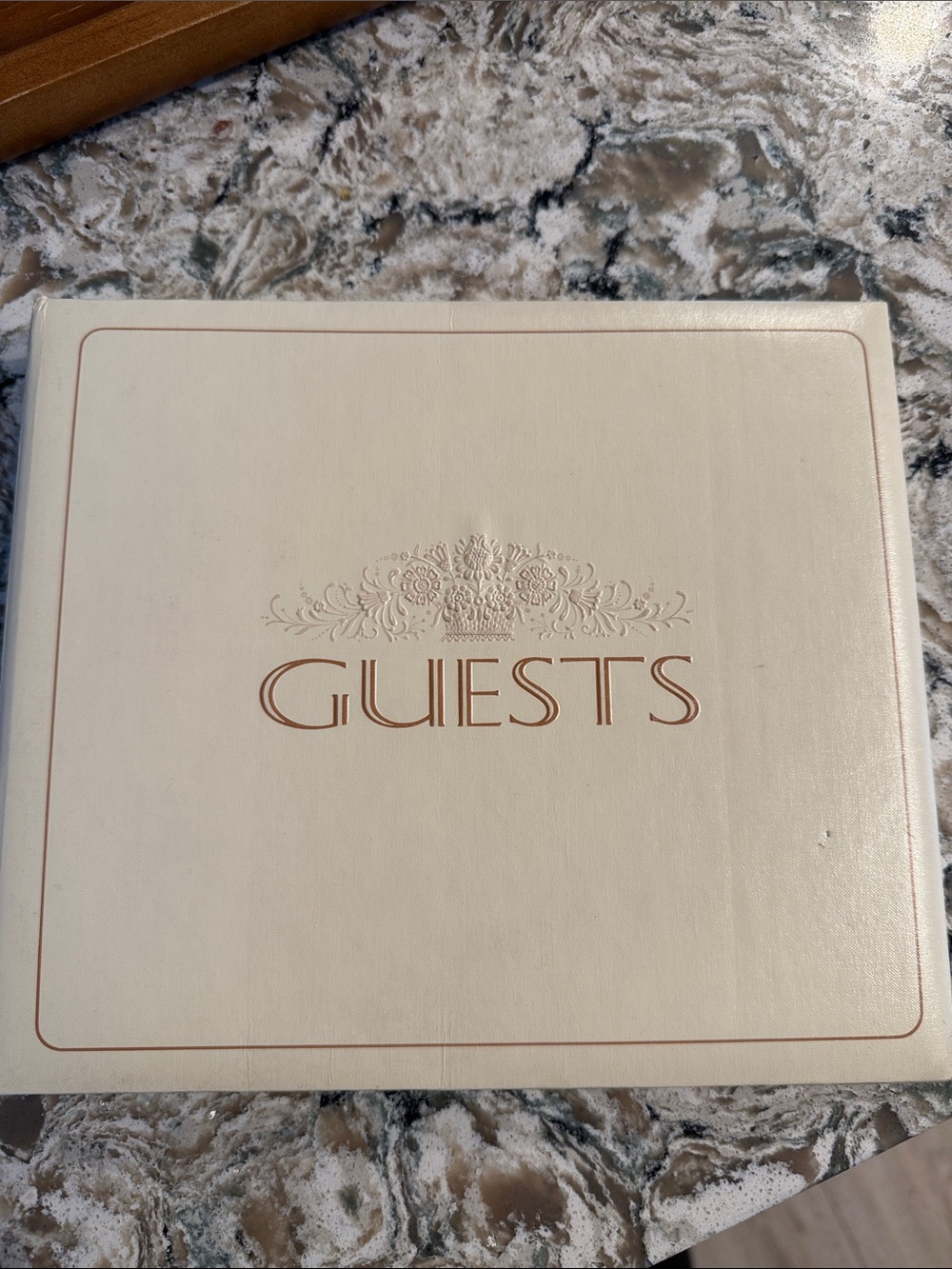Vintage Hallmark Guest Book